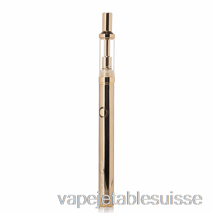 Vape Suisse Kit Vaporisateur The Kind Pen Slim 510 Or